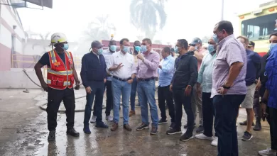 zona donde ocurrio el fuego