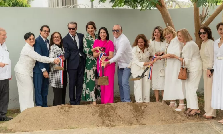primera dama Raquel Arbaje participó en el acto de inicio de la construcción del Hogar Jesús con los Niños