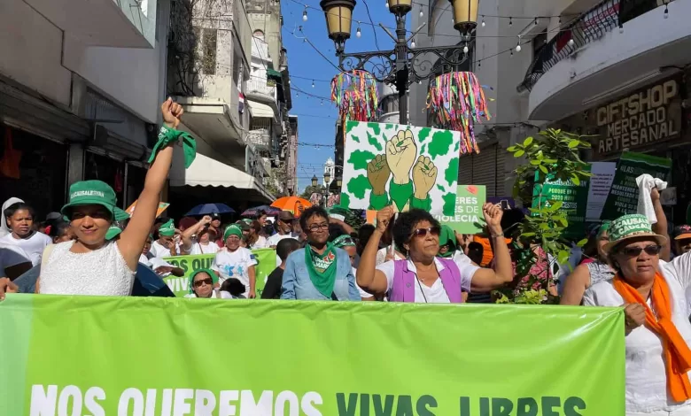 marcha mujeres 8 de marzo