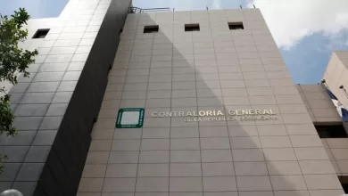 Fachada de la Contraloria general de la republica