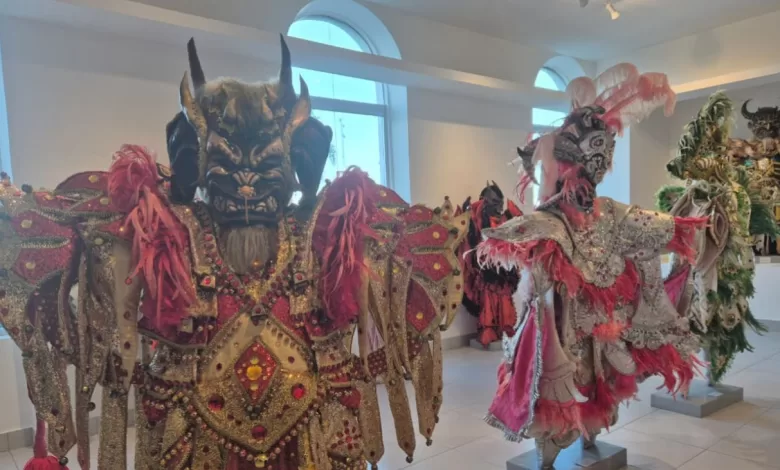 Los coloridos trajes y galería fotográfica del Museo Carnaval Vegano