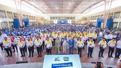 Los 1,177 graduandos del Infotep de las provincias San Pedro de Macorís, La Romana, El Seibo, Hato Mayor y La Altagracia.