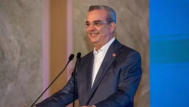 Presidente Luis Abinader durante declaración oficial sobre el informe de la SIP